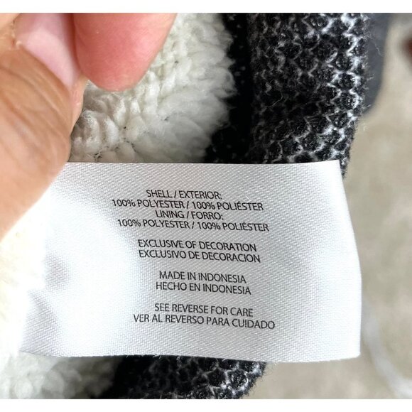 ORVIS Sherpa lined quarter zip men's sweater size M - Picture 7 of 8